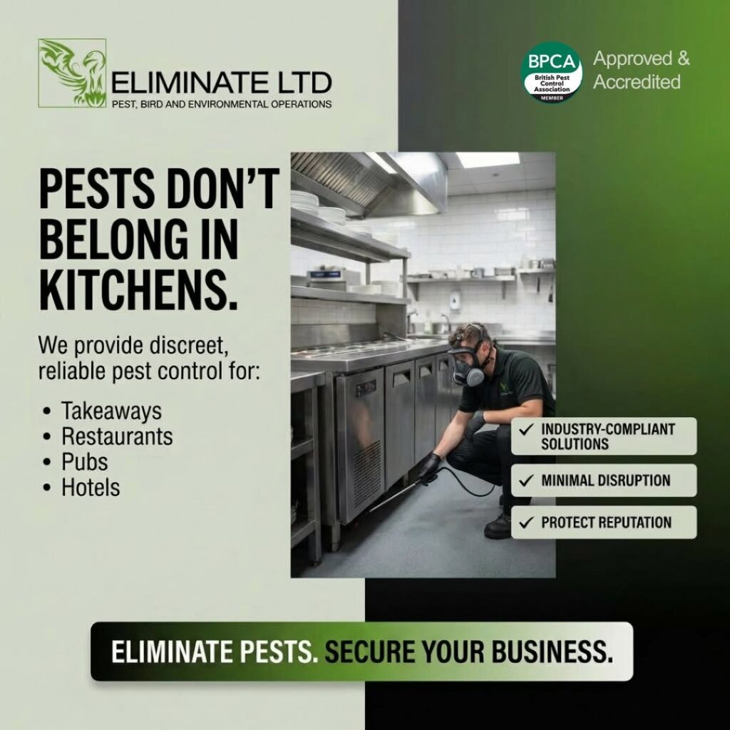 Commercial Kitchen pest control